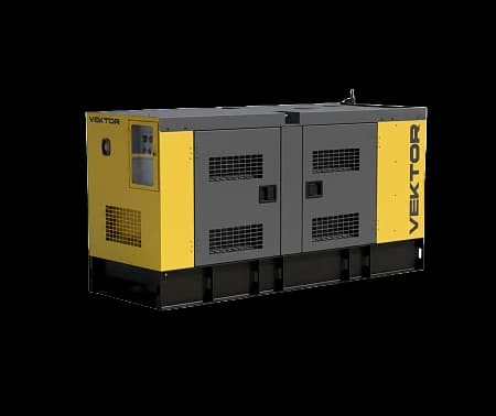 Дизельный генератор Vektor AD-150Y-T400 в шумозащитном кожухе