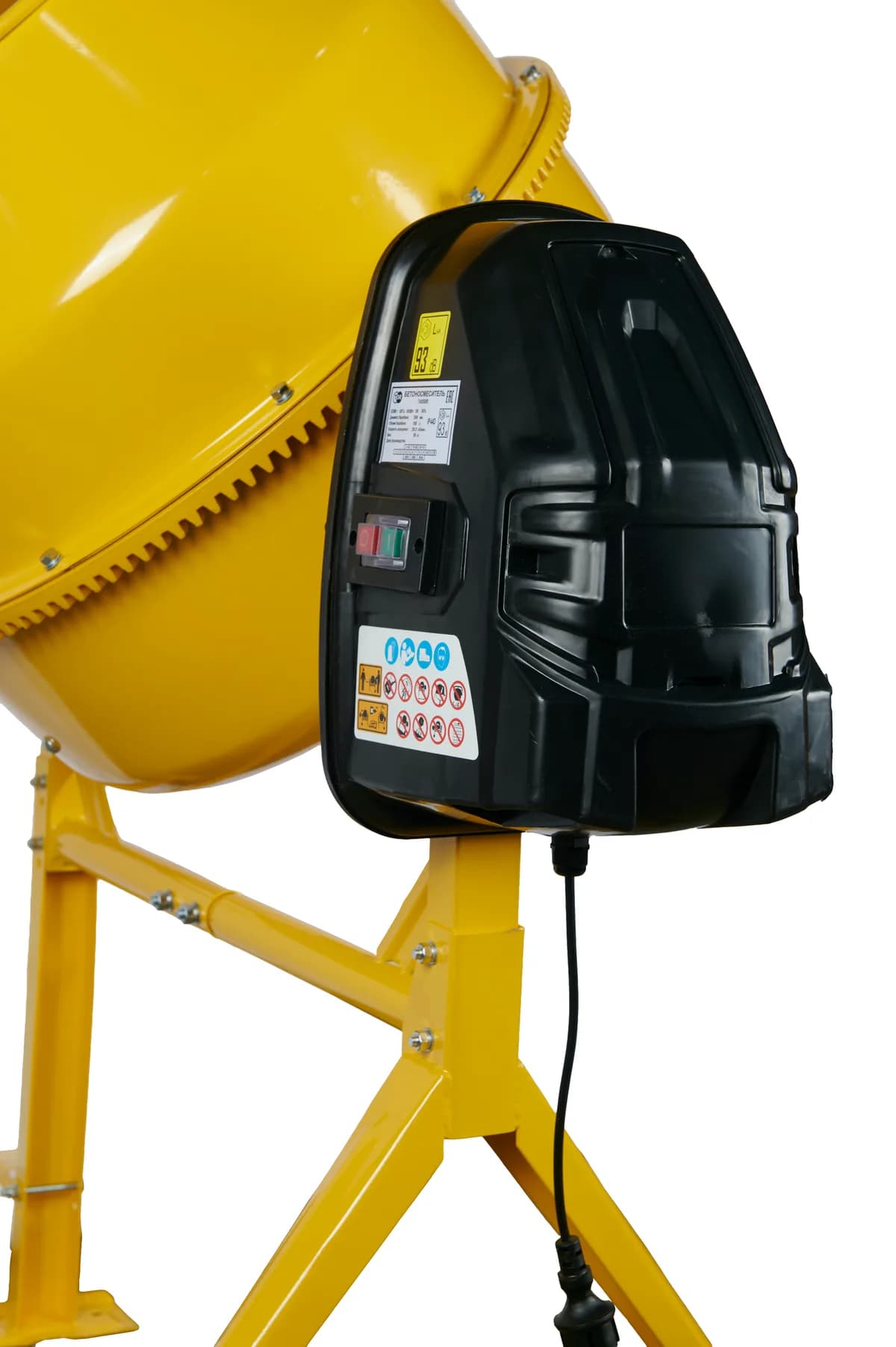 Бетоносмеситель 180 л TOR 74550R 220В (чугунный венец) — фото 4